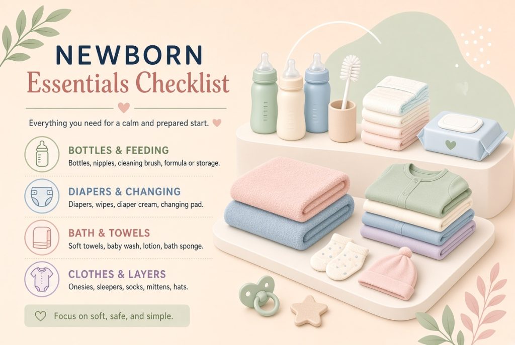 赤ちゃんが生まれたときに用意するものリスト